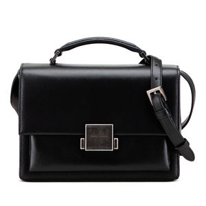 Pre-Loved Saint Laurent Medium Calfskin Bellechasse Satchel